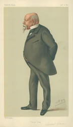 M. Samuel Ward, Oncle Sam, 10 janvier 1880, caricature de Vanity Fair