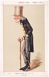Professeur Sir Richard Owen, FRS, KCB, naturaliste, 1873