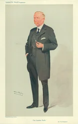 Sir Thomas Shaugnessy, Le Canadien Pacifique, 26 août 1908, caricature de Vanity Fair