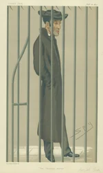 Le révérend Arthur Tooth, le martyr chrétien, 10 février 1877, caricature de Vanity Fair