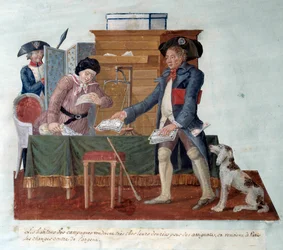 Révolution française : les habitants de la campagne vendaient leur nourriture contre des assignats, qu