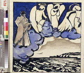 La Guerre. Russie. 1914 (Allegorie de la Premiere Guerre mondiale)