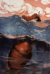 Première Guerre mondiale : Mine navale
