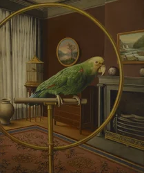 Un portrait, vers 1885-1890