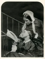 Christina Rossetti et sa mère Frances Rossetti, 1863, 1948