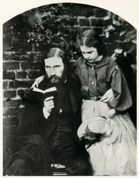 George Macdonald et sa fille Lilia Scott MacDonald, vers 1863, 1948