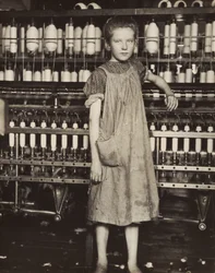 Addie Card, 12 ans. Fileuse dans une filature de coton, North Pownal, Vermont