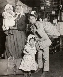 Famille italienne à la recherche d