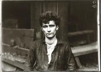 Jeune ouvrier sidérurgiste allemand, Pittsburgh