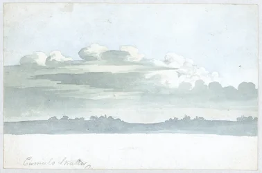 Étude de nuages par Luke Howard, vers 1808-1811