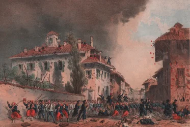 Conquête de Magenta, Lombardie