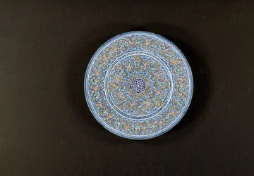 Assiette décorée, Iran