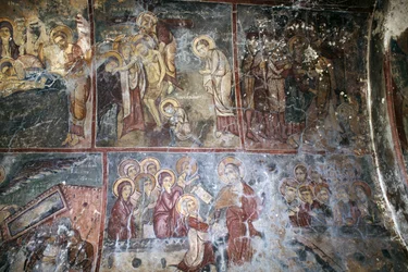 Fresques dans l