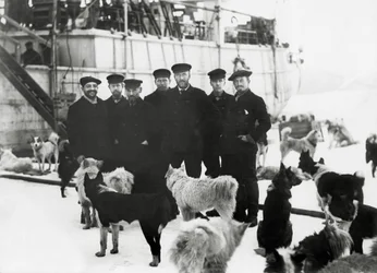 État-major de la goélette Stella Polare