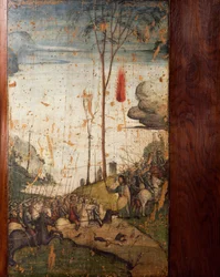 Italie, Milan, Église de Sainte-Marie-des-Grâces, Ancienne Sacristie, Traversée de la Mer Rouge