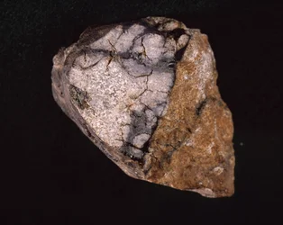 Météorite trouvée en Inde en 1875 - Muséum d