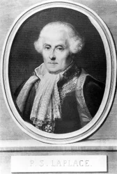 Pierre Simon, médecin, mathématicien et astronome français, vers 1800