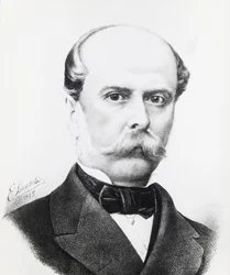 Portrait de Filippo Pacini (1812-1883), anatomiste et pathologiste italien