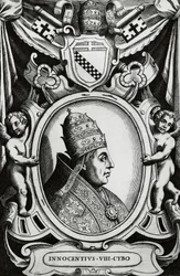 Portrait du Pape Innocent VIII (Giovanni Battista Cybo)