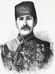 Portrait de Reuff Pacha, ministre de la guerre de l