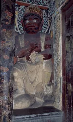 Sculpture du monastère de Yungang, près de Datong, Chine