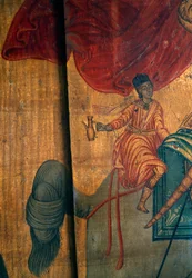 Saint Georges et le Dragon, (détail)