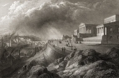 La nouvelle école royale, Édimbourg, de 