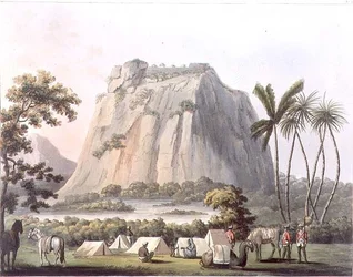 Vue nord de Shole Ghurry, planche 32 de 