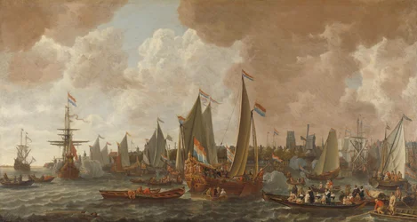 Arrivée de Charles II, roi d