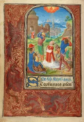 La lapidation de saint Étienne