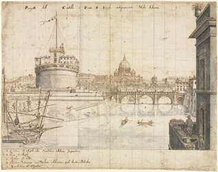 Dix-huit vues de Rome : Le Castel Sant