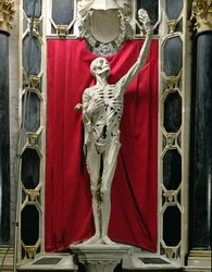 Écorché, ou Le Squelette, le tombeau de René de Chalon, prince d