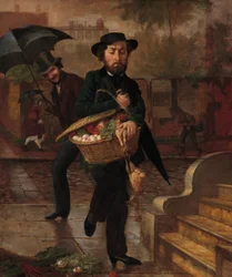 Jeune mari : premier marché, 1854
