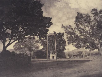 Beekinpully : La balançoire de Permaul à Mariammah Covil, décembre 1857-janvier 1858 (photo)