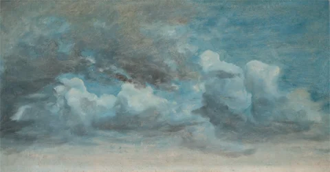 Étude de nuages, entre 1849 et 1855