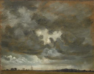 Étude de nuages, vers 1850