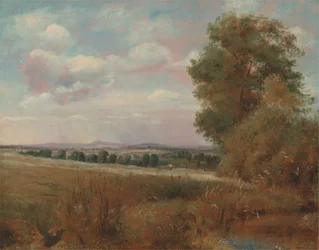 Paysage à Hampstead, avec Harrow au loin