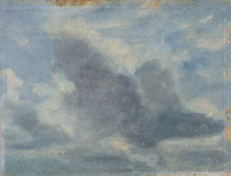 Étude de ciel, vers 1850