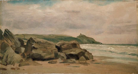 Vue vers Rame Head, Cornouailles