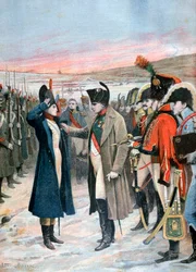 Napoléon présentant l