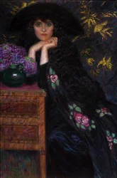 Figura di Donna Ritratto di Violette
