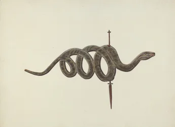Girouette Serpent, vers 1938