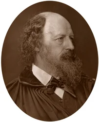Alfred Tennyson, DCL, FRS, poète lauréat anglais