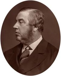 George Sclater-Booth MP, Président du Conseil Local, 1878