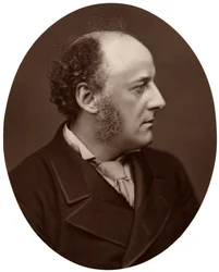 JE Millais, RA, artiste britannique et membre fondateur de la Confrérie préraphaélite, 1876