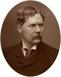 Marcus Stone, artiste et associé de la Royal Academy, 1882