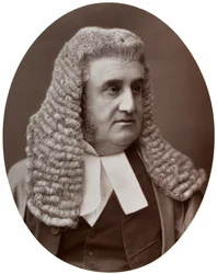 Le très honorable Sir Robert J Phillimore, DCL, juge de la Haute Cour de justice, 1877