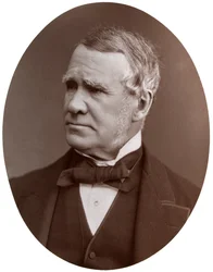 Sir John Hawkshaw, FRS, ingénieur civil britannique, 1877