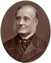 Sir Rutherford Alcock, diplomate britannique et président de la Royal Geographical Society, 1877