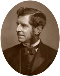 Vice-amiral Sir John Edmund Commerell, KCB, VC, officier de la marine britannique, 1883